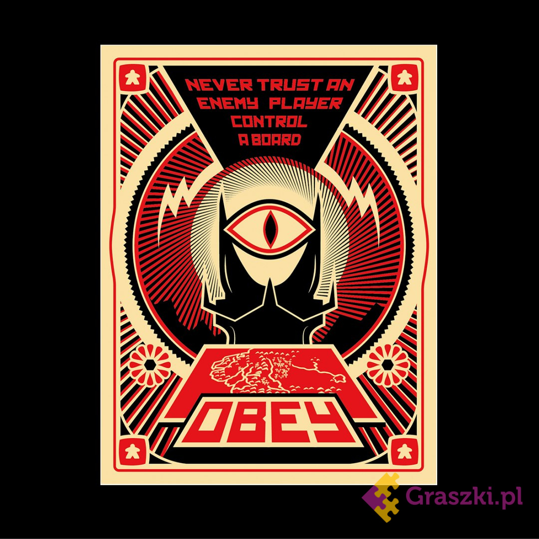 Koszulka “Obey” dla niego czarna Koszulka “Obey” dla niego czarna
