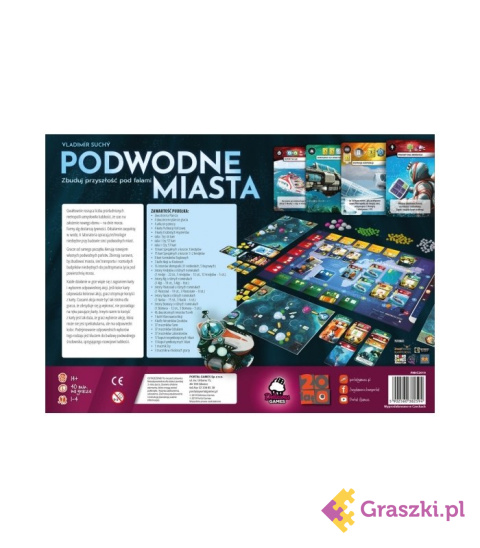 Podwodne Miasta tył Podwodne Miasta tył