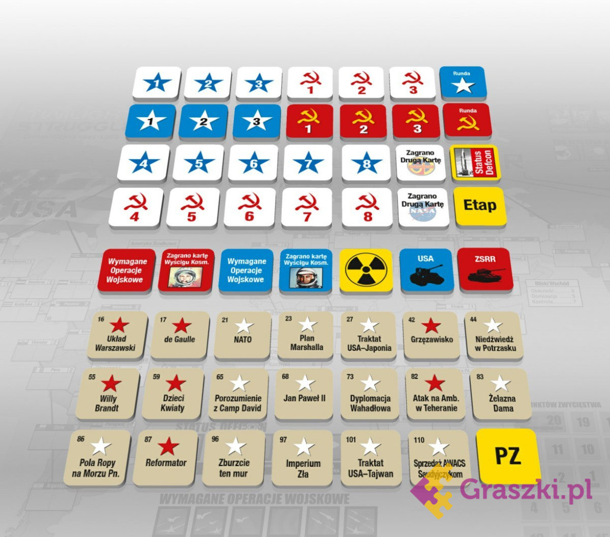 Twilight Struggle Zimna Wojna 1945–89 elementy Twilight Struggle Zimna Wojna 1945–89 elementy