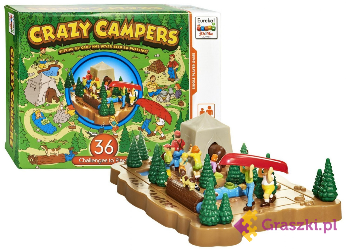 Ah!Ha - Szalony biwak / Crazy Campers gra Ah!Ha - Szalony biwak / Crazy Campers gra