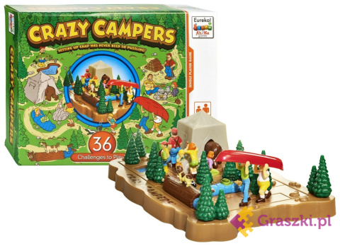 Ah!Ha - Szalony biwak / Crazy Campers gra Ah!Ha - Szalony biwak / Crazy Campers gra