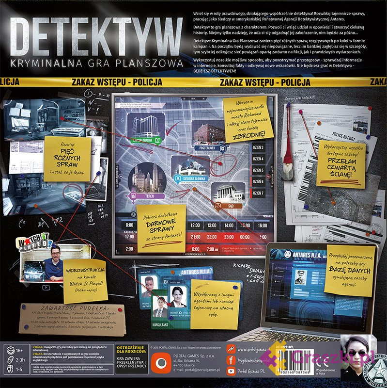 Detektyw pudełko Detektyw pudełko