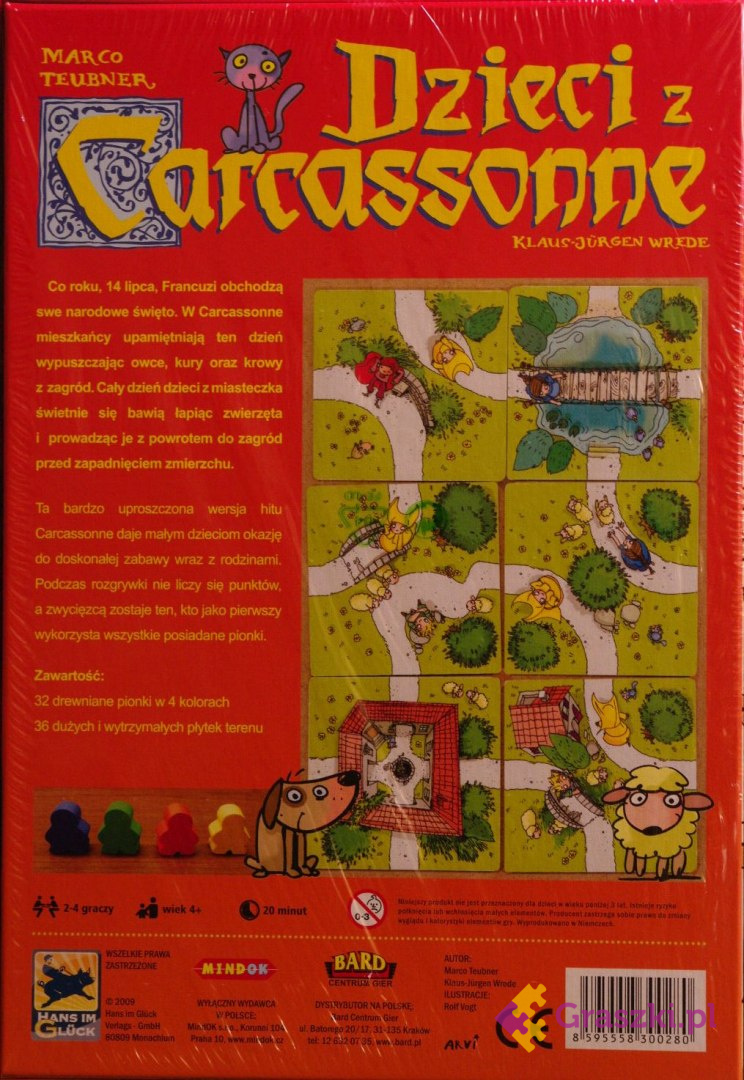 Dzieci z Carcassonne tył Dzieci z Carcassonne tył