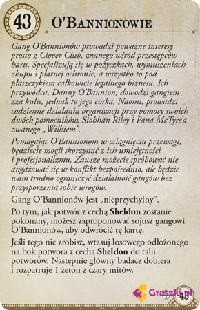 Horror w Arkham 3. Edycja: Śmiertelna głębia nocy karta3 Horror w Arkham 3. Edycja: Śmiertelna głębia nocy karta3