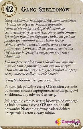 Horror w Arkham 3. Edycja: Śmiertelna głębia nocy karta4 Horror w Arkham 3. Edycja: Śmiertelna głębia nocy karta4