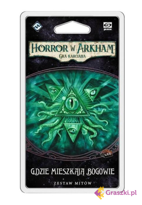 Horror w Arkham LCG: Gdzie mieszkają Bogowie przód Horror w Arkham LCG: Gdzie mieszkają Bogowie przód