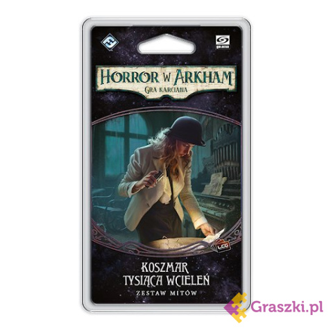 Horror w Arkham LCG: Koszmar tysiąca wcieleń opakowanie Horror w Arkham LCG: Koszmar tysiąca wcieleń opakowanie