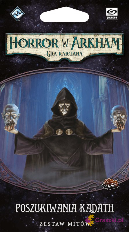 Horror w Arkham LCG: Poszukiwania Kadath przód Horror w Arkham LCG: Poszukiwania Kadath przód