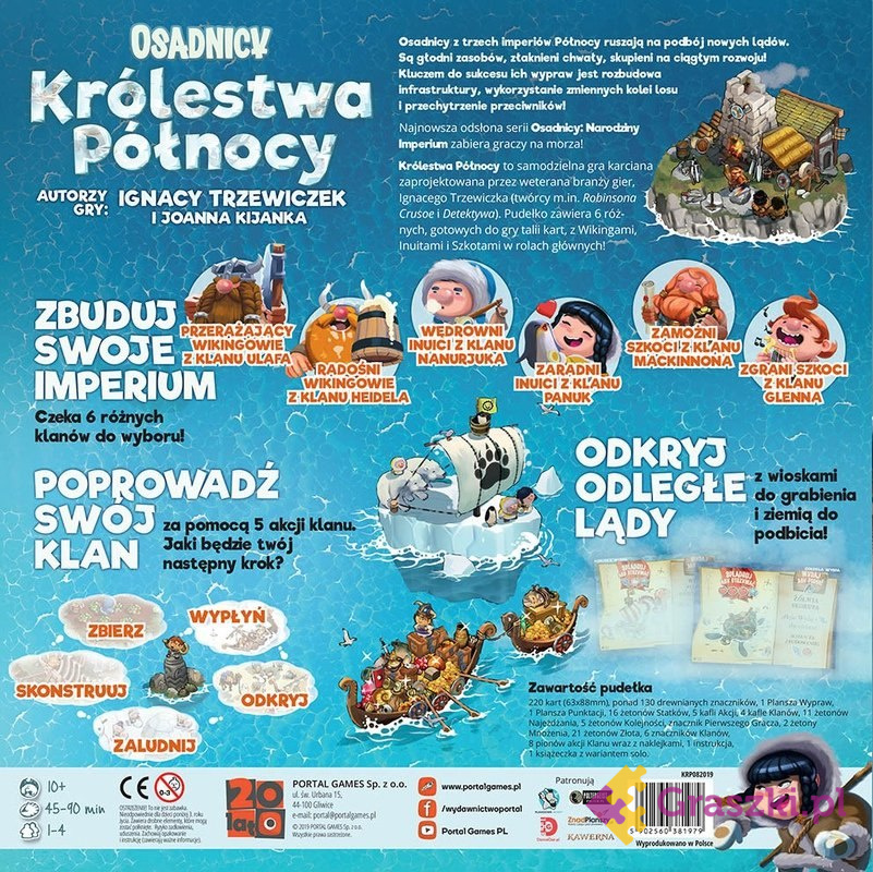 Osadnicy: Królestwa Północy tył Osadnicy: Królestwa Północy tył