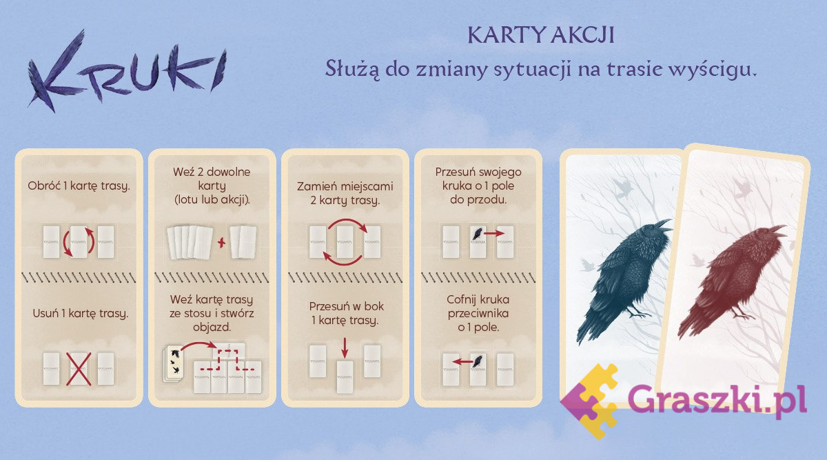 Kruki karty gry Kruki karty gry