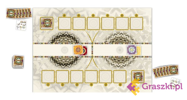Mandala gra elementy Mandala gra elementy