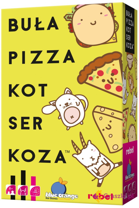 buła pizza kot ser koza