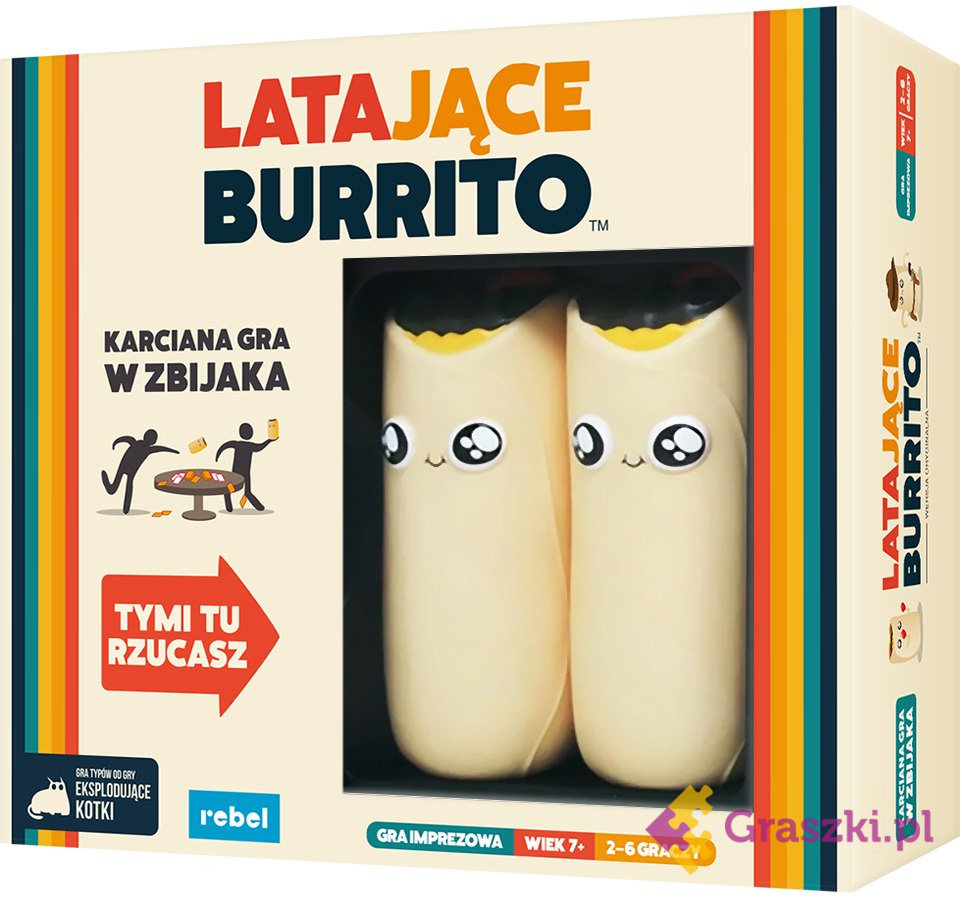 Latajace Burrito pudelko Latajace Burrito pudelko