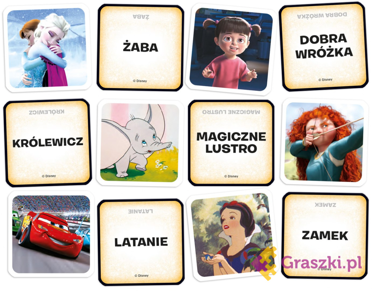 Tajniacy Disney karty Tajniacy Disney karty