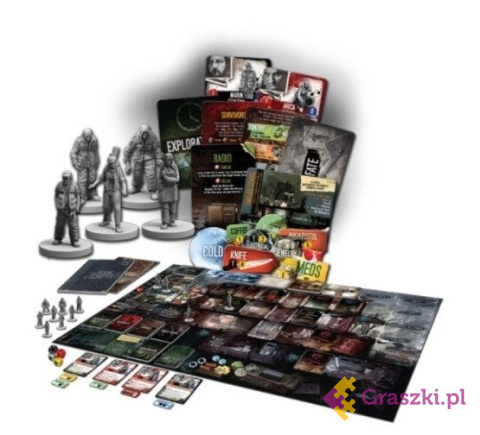 This War of Mine: Gra planszowa elementy This War of Mine: Gra planszowa elementy