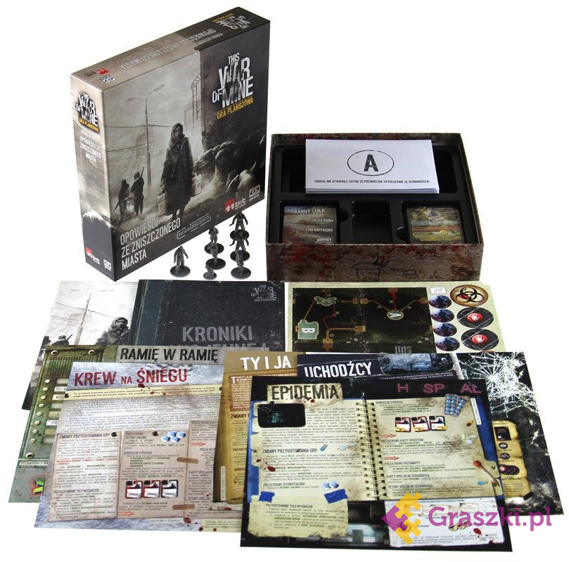 This War of Mine: Opowieści ze zniszczonego miasta zestaw This War of Mine: Opowieści ze zniszczonego miasta zestaw