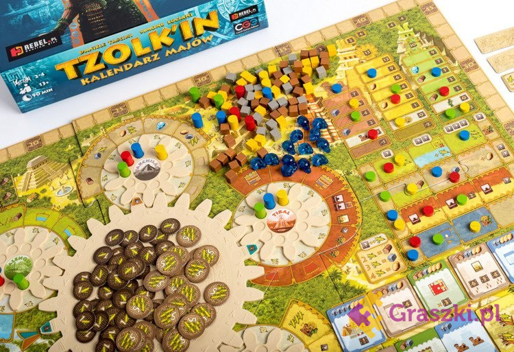 Tzolkin: Kalendarz Majów plansza Tzolkin: Kalendarz Majów plansza