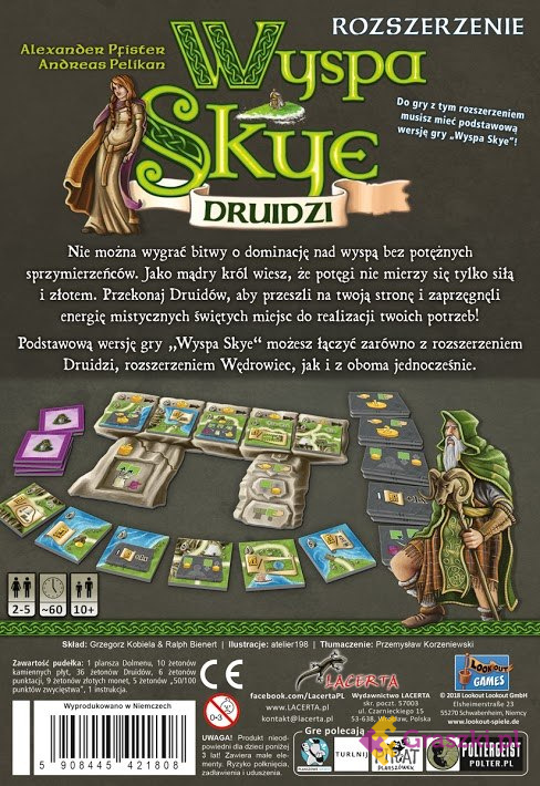 Wyspa Skye: Druidzi tył Wyspa Skye: Druidzi tył