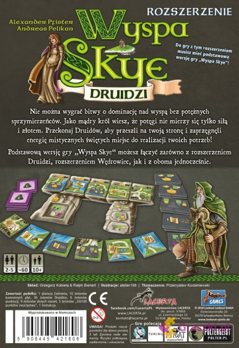 Wyspa Skye: Druidzi tył Wyspa Skye: Druidzi tył