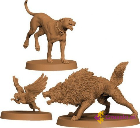 Zombicide: Kompani i Wrogowie figurki wilki Zombicide: Kompani i Wrogowie figurki wilki