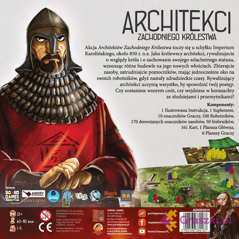Architekci Zachodniego Królestwa pudełko Architekci Zachodniego Królestwa pudełko