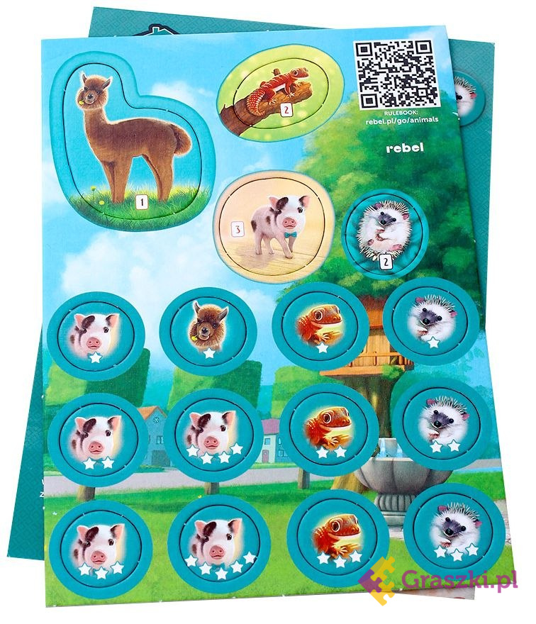 Domek: Zwierzaki plansza Domek: Zwierzaki plansza