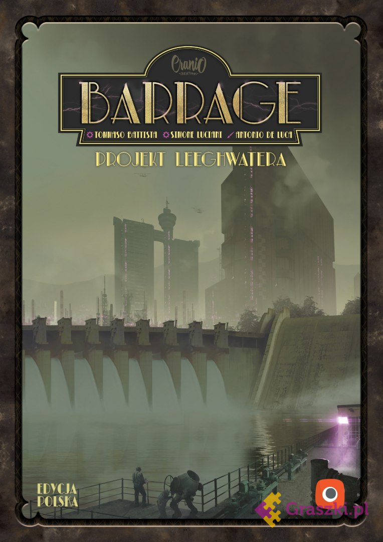 Barrage: Projekt Leeghwatera przód Barrage: Projekt Leeghwatera przód