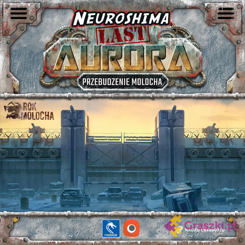 Neuroshima Last Aurora: Przebudzenie Molocha przód Neuroshima Last Aurora: Przebudzenie Molocha przód