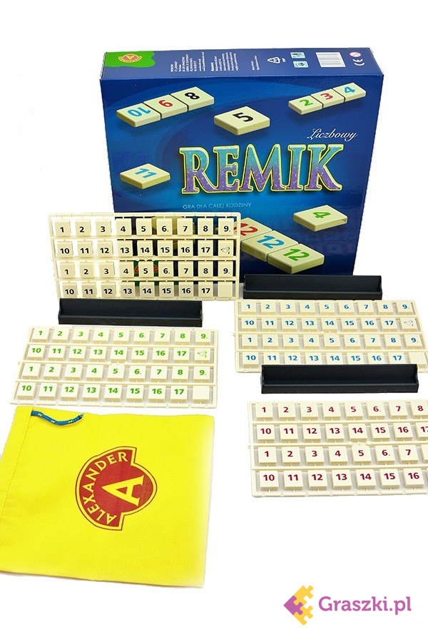 Remik liczbowy De lux gra Remik liczbowy De lux gra