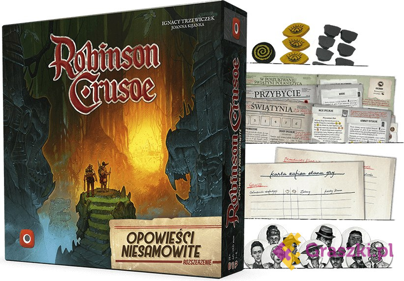 Robinson Crusoe: Opowieści Niesamowite elementy Robinson Crusoe: Opowieści Niesamowite elementy