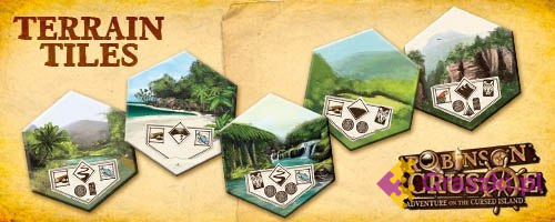 Robinson Crusoe: Przygoda na przeklętej wyspie (edycja gra roku) plansza Robinson Crusoe: Przygoda na przeklętej wyspie (edycja gra roku) plansza
