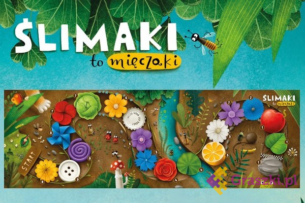 Ślimaki to mięczaki plansza Ślimaki to mięczaki plansza