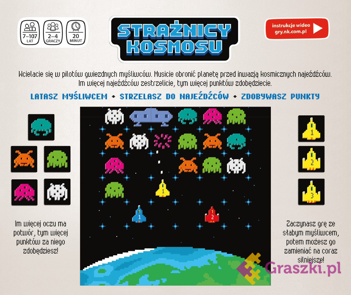 Strażnicy kosmosu zasady Strażnicy kosmosu zasady