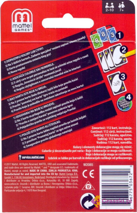 Uno tył Uno tył