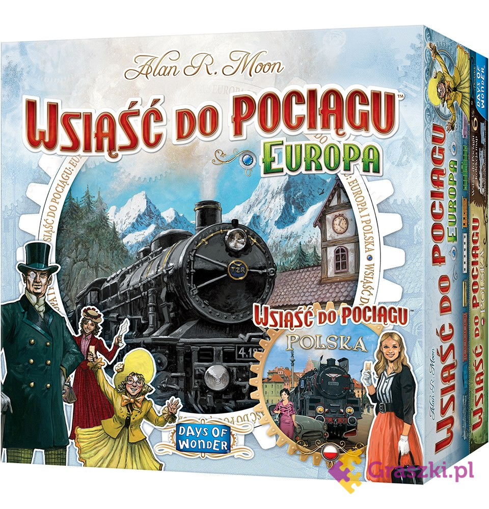 Wsiąść do Pociągu: Europa + Polska Wsiąść do Pociągu: Europa + Polska