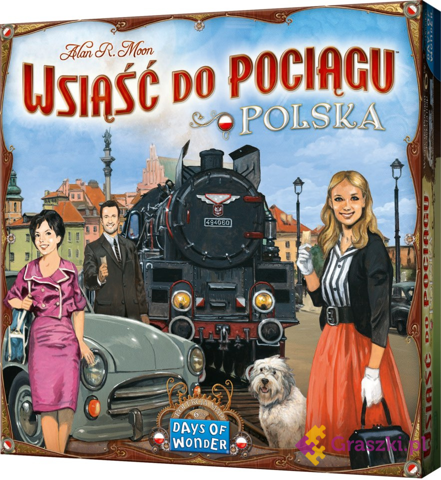 Wsiąść do Pociągu: Kolekcja Map 6.5 - Polska Wsiąść do Pociągu: Kolekcja Map 6.5 - Polska