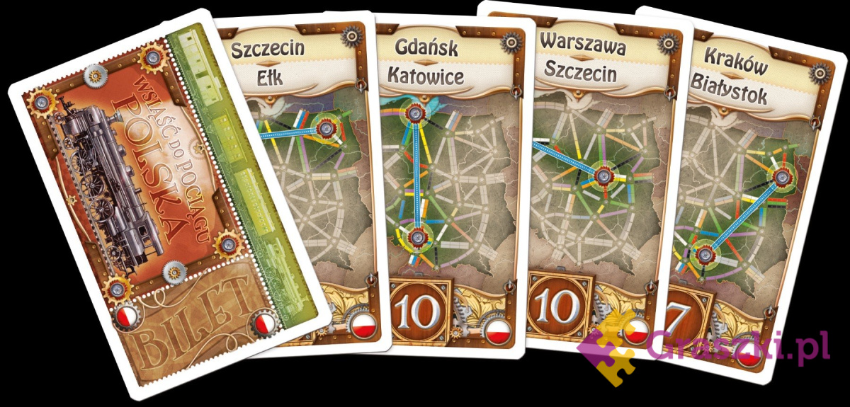 Wsiąść do Pociągu: Kolekcja Map 6.5 - Polska zadania Wsiąść do Pociągu: Kolekcja Map 6.5 - Polska zadania