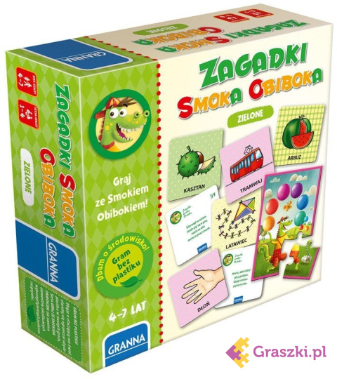 Zagadki Smoka Obiboka: Zielone Zagadki Smoka Obiboka: Zielone