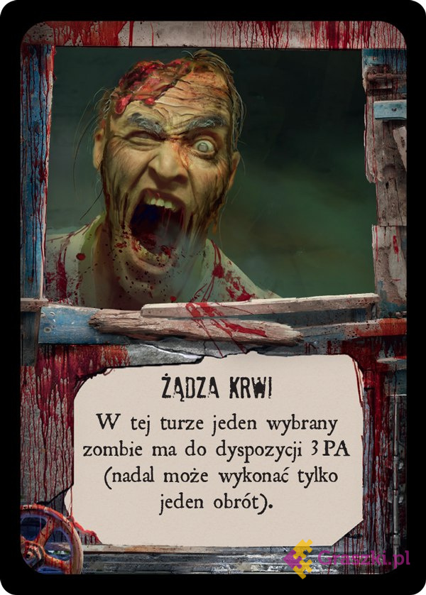Zombie Terror karta 3 Zombie Terror karta 3