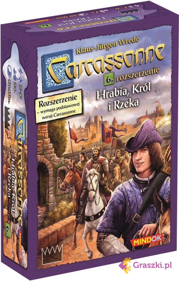 Carcassonne: Hrabia, Król i Rzeka Carcassonne: Hrabia, Król i Rzeka