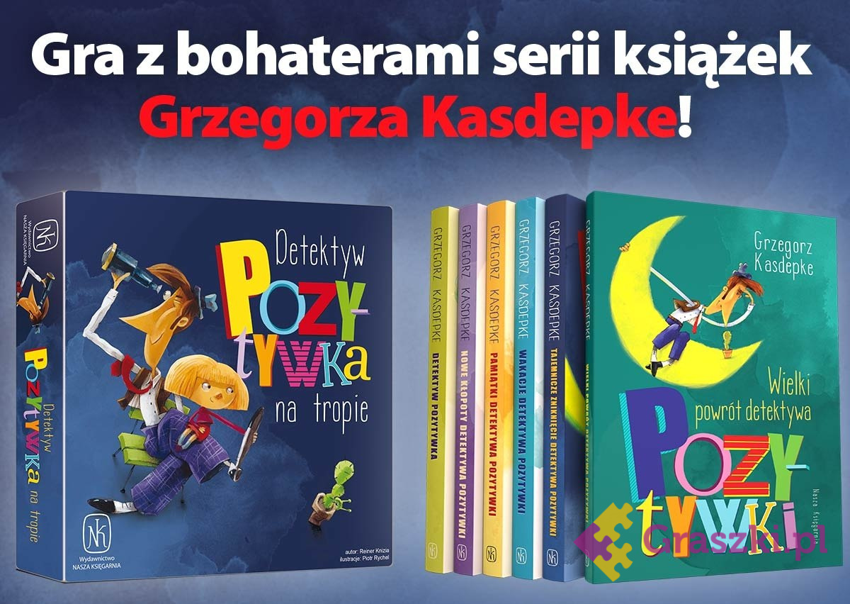 Detektyw Pozytywka na tropie komplet Detektyw Pozytywka na tropie komplet