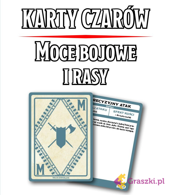 Dungeons & Dragons: Karty czarów - Moce bojowe i rasy elementy Dungeons & Dragons: Karty czarów - Moce bojowe i rasy elementy