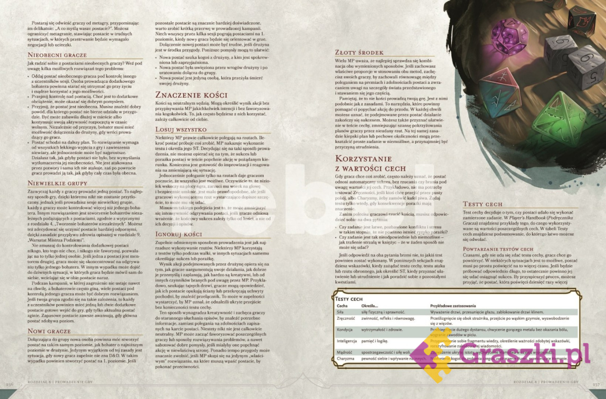 Dungeons & Dragons: Przewodnik Mistrza Podziemi tekst Dungeons & Dragons: Przewodnik Mistrza Podziemi tekst