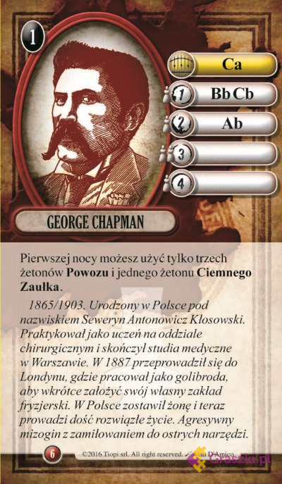 Listy z Whitechapel: Drogi Szefie george Listy z Whitechapel: Drogi Szefie george