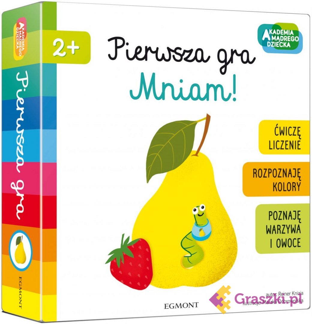 Mniam. Pierwsza gra. Akademia Mądrego Dziecka Mniam. Pierwsza gra. Akademia Mądrego Dziecka