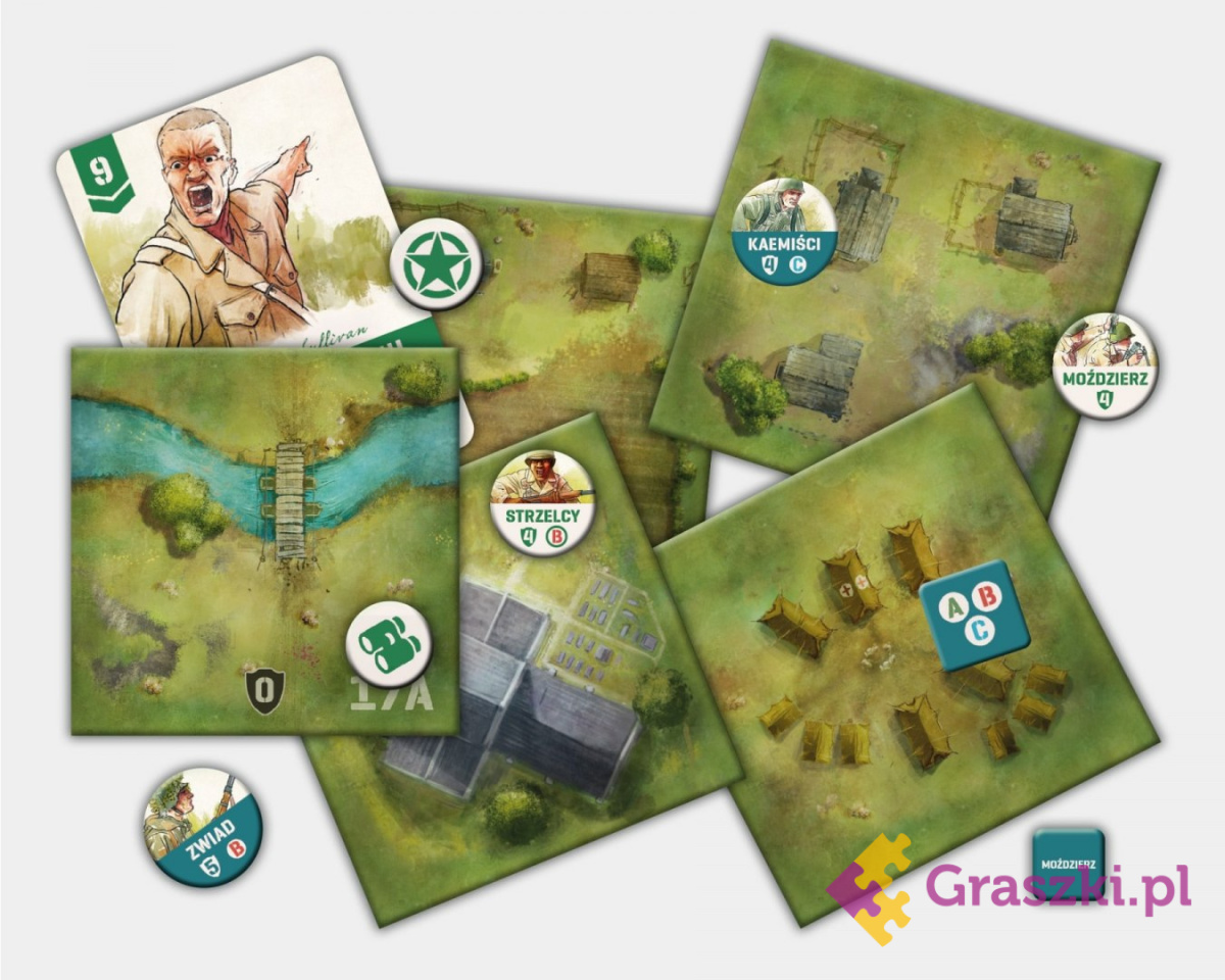 Nieustraszeni: Normandia plansza 2 Nieustraszeni: Normandia plansza 2