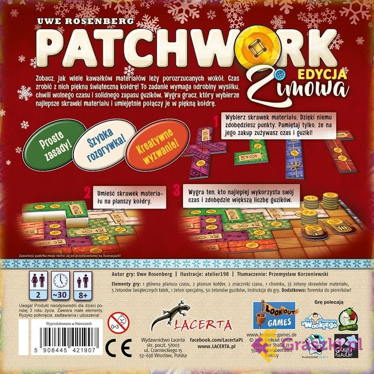 Patchwork Edycja Zimowa tył Patchwork Edycja Zimowa tył