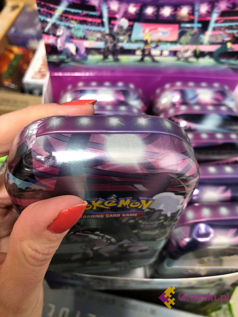Pokemon TCG: Sword and Shield Mini Tin October Toxtricity Wgniecenie Pokemon TCG: Sword and Shield Mini Tin October Toxtricity Wgniecenie