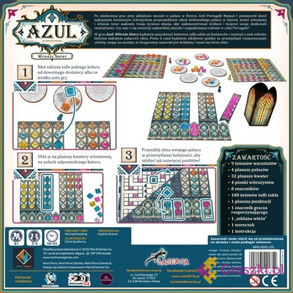 Azul: Witraże Sintry NADERWANA FOLIA Azul: Witraże Sintry NADERWANA FOLIA