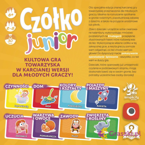 Czółko Junior tył Czółko Junior tył
